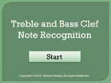 Bass and Treble Clef Note Recognition Interactive Games Bundle