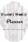 Bassim Youssef's Personalized Student Weekly Planner Interior