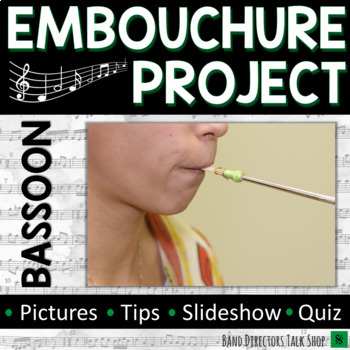 Preview of Embouchure Project for Beginning Band - Bassoon
