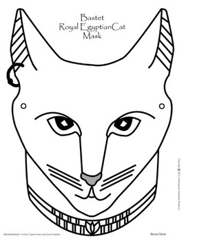 Preview of Bastet Ancient Egyptian Cat Mask