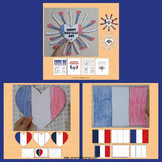 Bastille Day Bulletin Board France Flag Craft Coloring Act