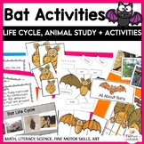 All About Bats Animal Study Activities - Nonfiction Life C