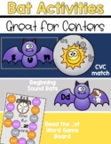 Bat Activities for Centers