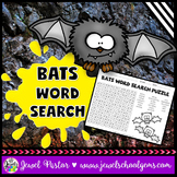 Bat Activity for Bat Week and Halloween | Bats Word Search