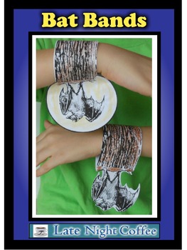 Preview of Bat Bands-Nature and Halloween Craft Activity
