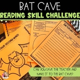 Bat Cave Reading Comprehension Challenge for October in Th