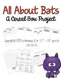 Researching Bats – A Cereal Box Project & Expository Writi