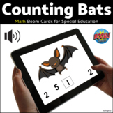 Bat Counting | Halloween Match Activity | Bats Boom Cards