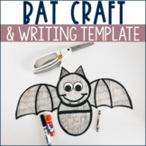Bat Craft & Writing Template