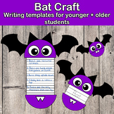 Bat Craft | Writing Templates | Halloween Activities 