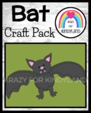 Bat Craft for Fall, Autumn, Nocturnal Animal Research: Sci