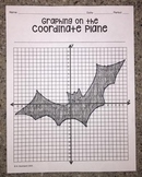 Bat Graph- Halloween Math Mystery Graphing Activity
