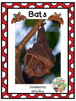 Preview of Bat Informational Text and Animal Research Booklet