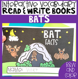Bat Interactive Vocabulary Readers All About Bats Facts Re