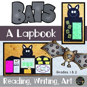 Preview of ALL ABOUT BATS Lapbook for First and Second Grade