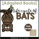 Bat Life Cycle Adapted Books [ Level 1 and Level 2 ] | Lif
