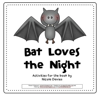 Preview of Bat Loves the Night (Compatible with 3rd Grade Journeys)