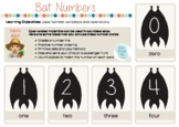 Bat Number Cards