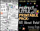 Bats  {Perfect Little Printable Pack}