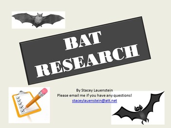 Preview of Bat Research