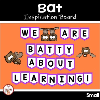 Bat Theme Classroom Decor | Bulletin Board by Hunt 4 Treasure | TPT