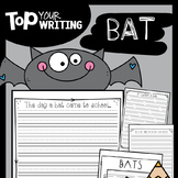Bat Writing with Craft Topper