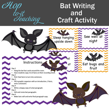 Preview of Bat writing and Craft