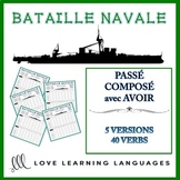 Bataille Navale - Passé composé with AVOIR - Regular verbs