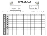 Batalla Naval - Los números 0-99 (Battleship - Spanish num