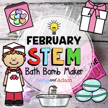 Preview of Bath Bomb Valentine's Day STEM Activity