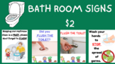 Bath Room Signs