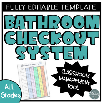 Preview of Editable Bathroom Checkout