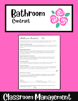 Preview of Bathroom Contract