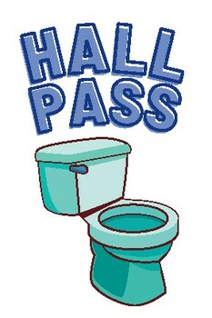 Preview of Bathroom Hall Pass