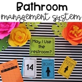 Bathroom Management System:Poster & Passes*includes gender