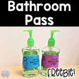 Bathroom Pass FREEBIE
