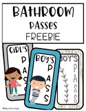 *FREEBIE* Bathroom Passes