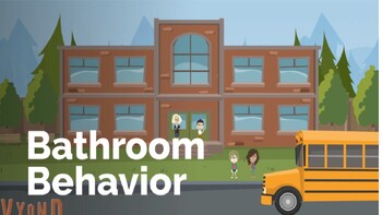 Preview of Bathroom Procedures Animated Video Powerpoint