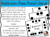 Bathroom Punch Cards