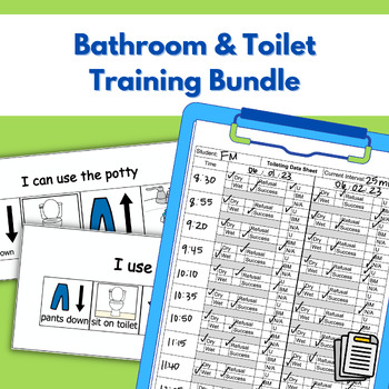 Preview of Bathroom Routine & Toilet Training Bundle