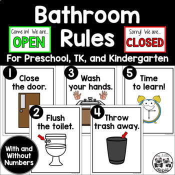 Preschool Bathroom Chart