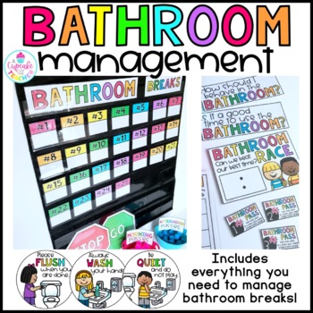 Preview of Bathroom Rules & Management Kit (EVERYTHING You Need!)