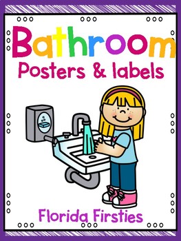 Preview of Bathroom Signs and Labels
