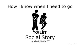 Preview of Bathroom Social Story: HOW I KNOW WHEN I NEED TO GO