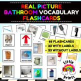 Bathroom / Toilet Training Real Pictures Vocabulary Flashc