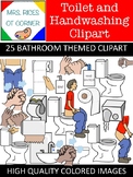 Bathroom/Toileting/Handwashing CLIPART! Social stories, vi