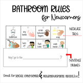 Bathroom Visual Aids for ESL newcomers, & socio-emotional 