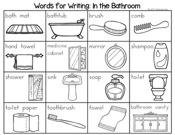 writing bathroom word center list preview