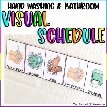 Preview of Bathroom and Hand Washing Visual Schedule