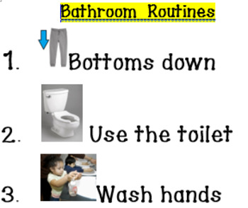 Preview of Bathroom routines